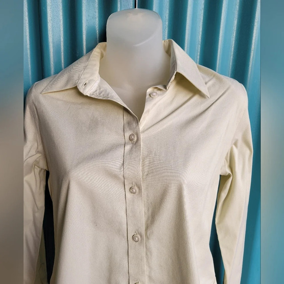 Hudson Room Classic Light Tan Dress Shirt Size 4 - Picture 10 of 11